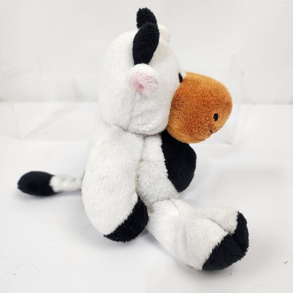 TY 2002 Pluffies 9" Cow "Grazer" Tylux Plush Stuffed Retired Clean & Soft EUC - Picture 6 of 7